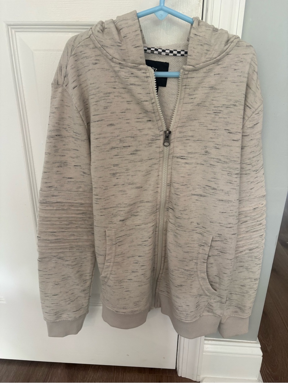 art class Boys 8/10 M Cream Full Zip Hoodie